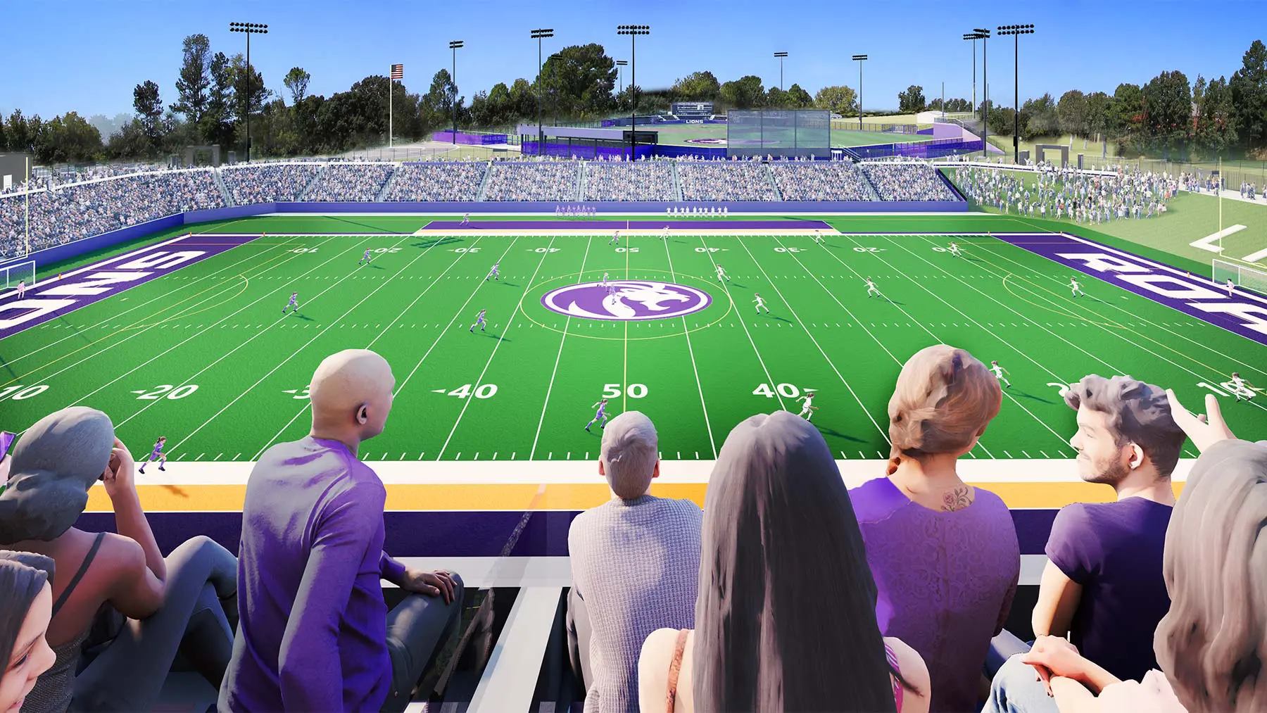 Rendering of bi stadium