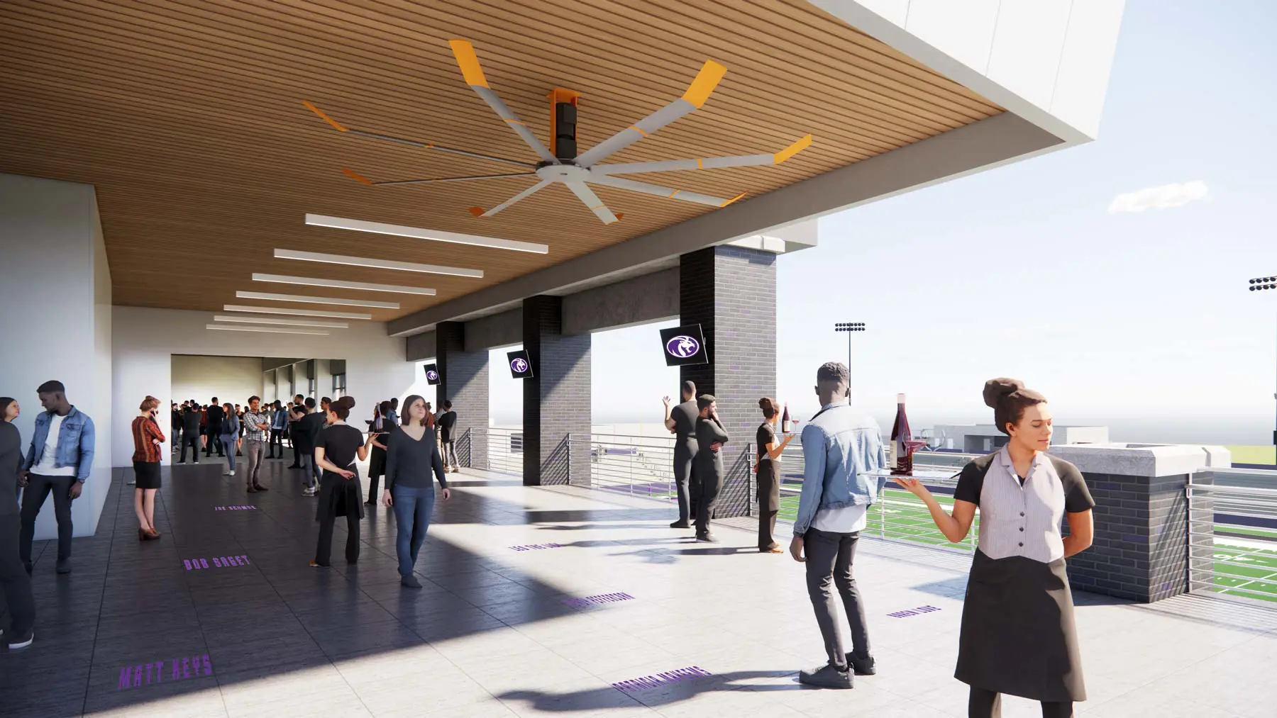 Rendering of bi stadium